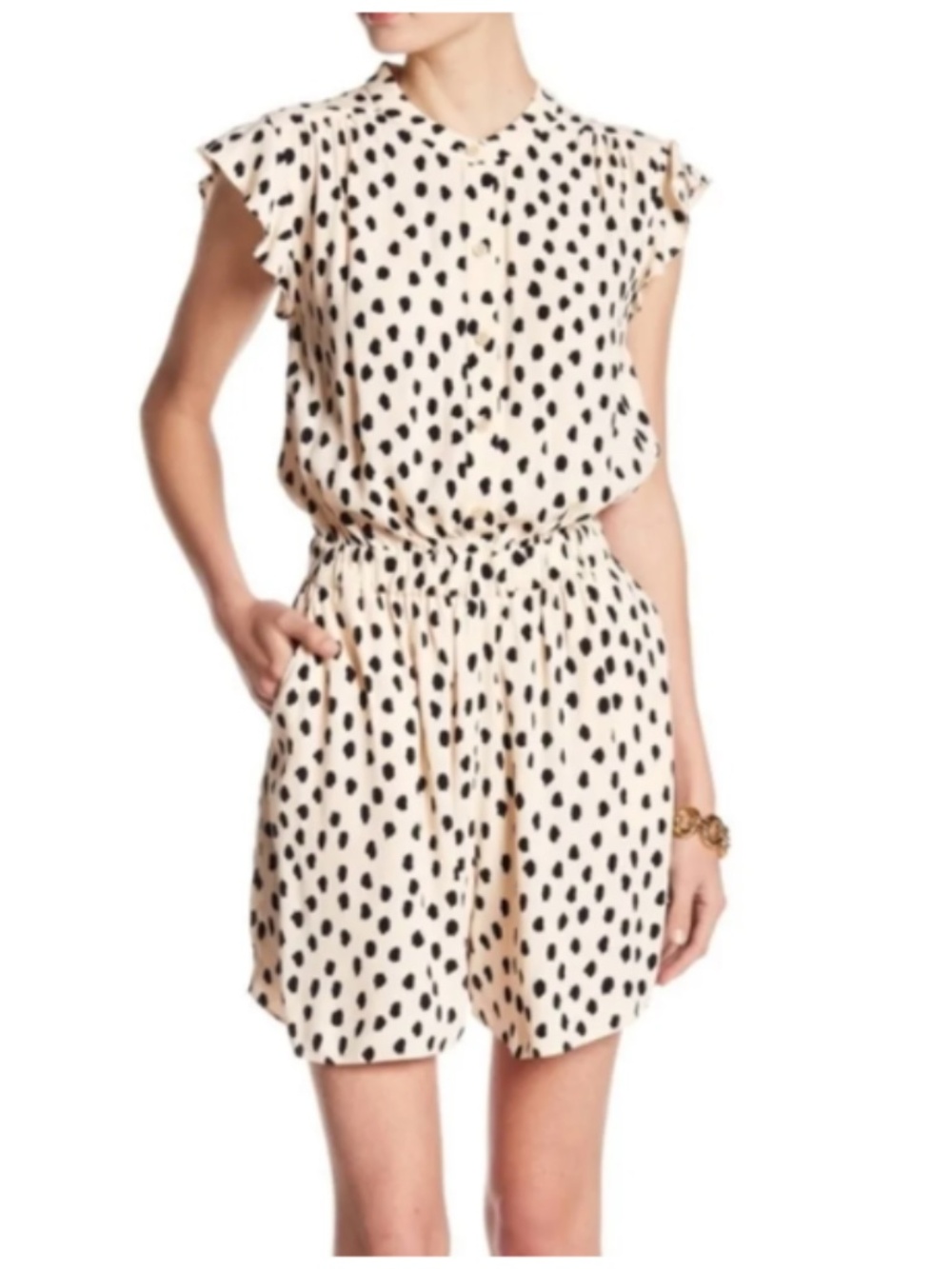 Kate Spade Leopard/Cheetah Print Romper